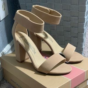 Nude heels